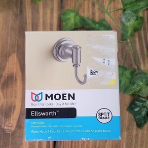 Moen Ellsworth Brushed Nickel Robe Hook
